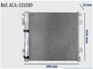 CX-1339 KOMATSU CONDENSER